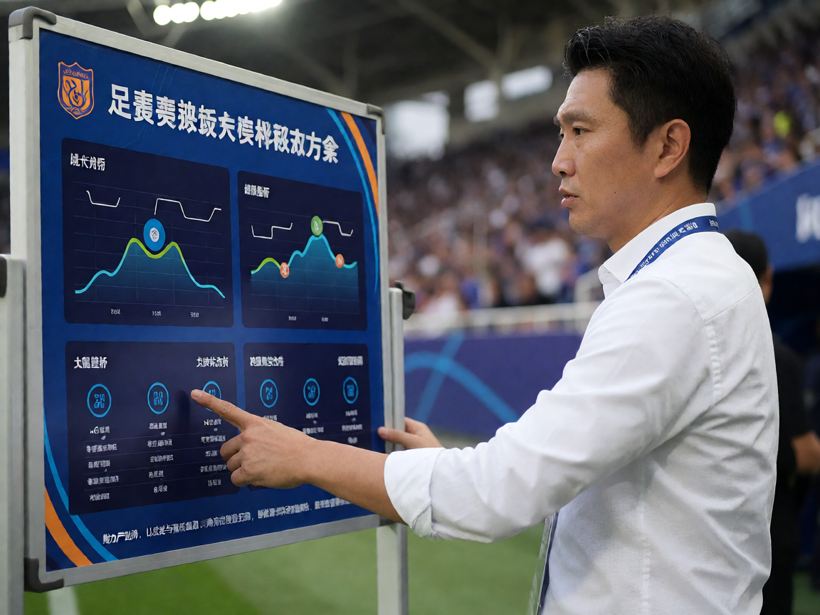 足球赛事数据分析解决方案,展示战术板和比赛数据可视化